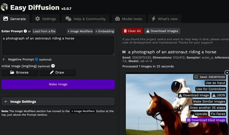 AI绘画(AIGC)本地化Windows部署Stable Diffusion UI的初体验