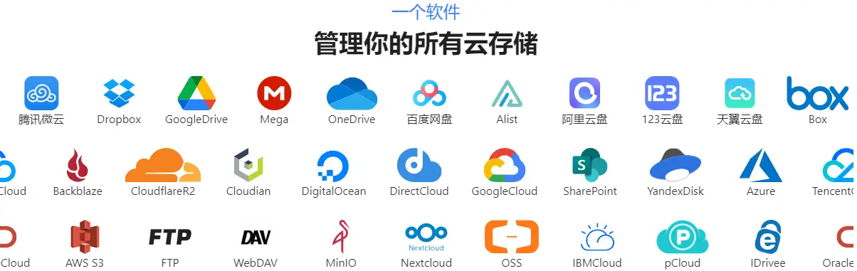 NetMount优秀免费开源的网盘挂载软件